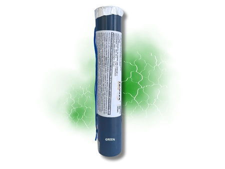 MINA DYMNA ZIELONA Z ZAPALNIKIEM - CRACKLING - 40mm