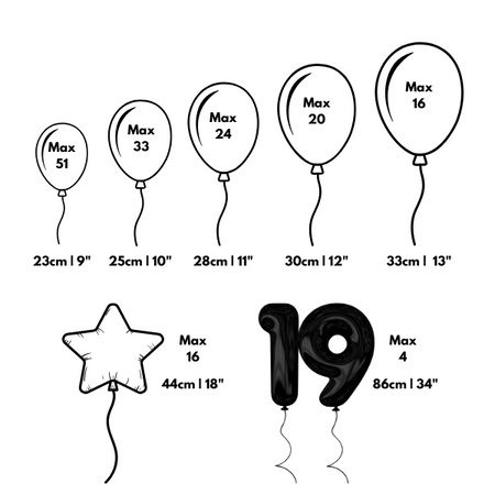 Zestaw PIŁKARSKI - 14 balonów + Uszczelniacz + Wstążka + Butla z helem