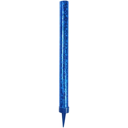 Fontanna tortowa 18cm - Złote iskry + Niebieski płomień