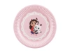 Talerzyki papierowe - Koci Domek Gabi - 18cm - 6 sztuk