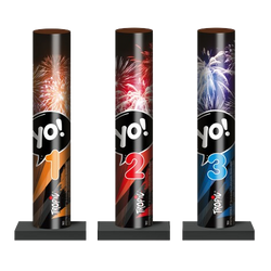 SINGLE SHOT YO!, 3 szt, 44 mm, Tropic, TMO