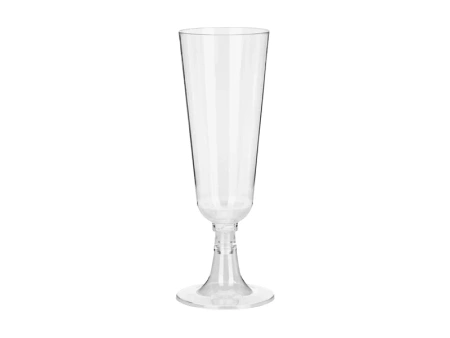 Kieliszki plastikowe do szampana - 150 ml - 8 szt.