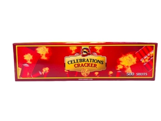 Karabinek hukowy - Celebrations Cracker - 500 strzałów - CLE0212 - SRPYRO