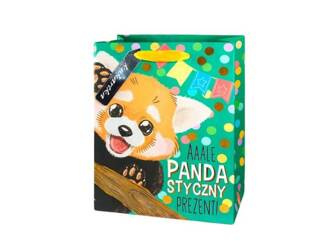 Torebka prezentowa - Panda - Ale PANDASTYCZNY Prezent!