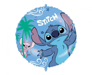 Balon foliowy 45cm - STITCH & ANGEL Disney - 1szt.