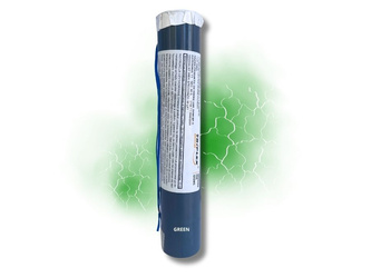 MINA DYMNA Z ZAPALNIKIEM - CRACKLING - ZIELONA - 40mm