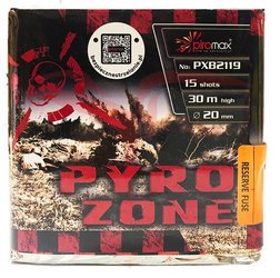 BATERIA PYRO ZONE - 15 strzałów 20mm PIROMAX