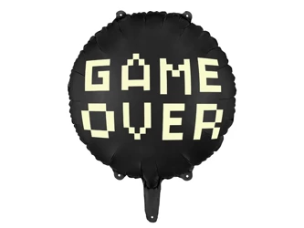 Balon foliowy, Game over, 45 cm