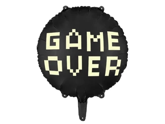Balon foliowy, Game over, 45cm