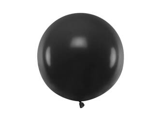 Balon lateksowy 60cm, Czarny