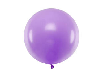 Balon lateksowy 60cm, Okrągły - Pastel Lavender Blue