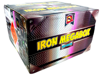 Bateria Iron Megabox, 100 strzałów, 30mm - SRPYRO