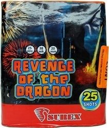 Bateria REVENGE OF THE DRAGON, 16 strzałów, 20mm - Surex