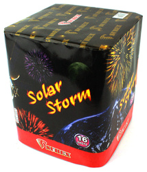 Bateria SOLAR STORM, 16 strzałów, 30mm - Surex