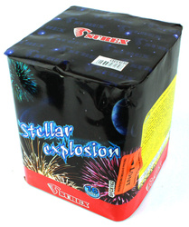 Bateria STELLAR EXPLOSION, 16 strzałów, 30mm - Surex