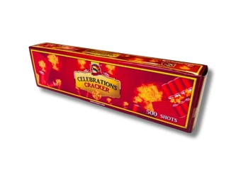 Karabinek hukowy - Celebrations Cracker - 500 strzałów - CLE0212 - SRPYRO