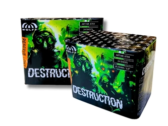 MEGA BATERIA DESTRUCTION - 24 strzały - 25 mm - 8704 - Wolff