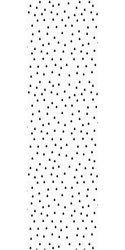 Papier do pakowania, Biały, Kropelki - 68,5 x 100 cm