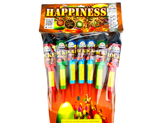 Rakietki HAPPINESS, 7 sztuk - SuperPower