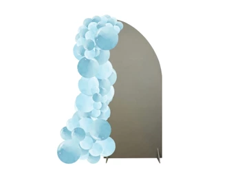Ścianka do dekoracji balonowych wz3-r (gładka) - Prawe Skrzydło - 170x70 cm