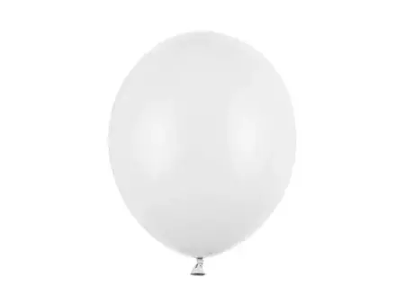  Balony lateksowe 30cm, biały, 100 szt.