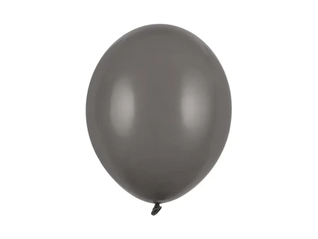  Balony lateksowe 30cm, szary, 100 szt.