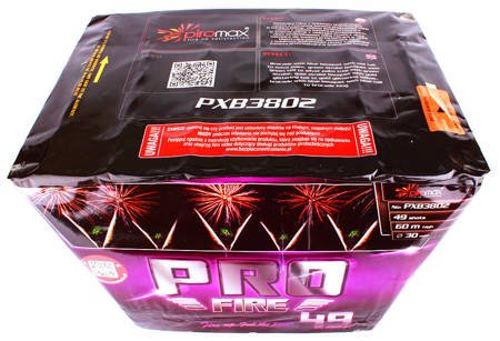 BATERIA PRO FIRE PURPLE - 49 strzałów WIDOWISKOWA