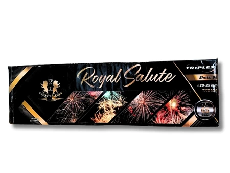 BATERIA ROYAL SALUTE, 96 strzałów, 20-25mm - Triplex