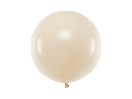 Balon Okrągły 60 cm - Alabaster - 1 szt