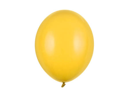 Balon lateksowy 30cm, miodowy, 1 szt.