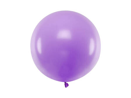 Balon lateksowy 60cm, Okrągły - Pastel Lavender Blue