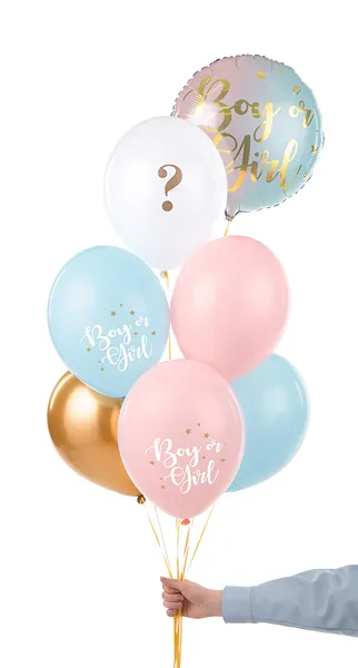 Balony 30cm, Boy or Girl, mix