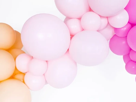 Balony Strong 12 cm - Pastel Pale Pink - 100 cm