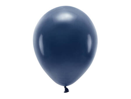 Balony lateksowe 30cm, Ekologiczne, Ciemny granat - 100 sztuk