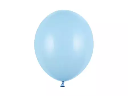 Balony lateksowe 30cm, Jasnoniebieskie - 100 szt.