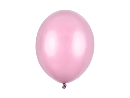 Balony lateksowe 30cm, błękitny metalizowany, 100 szt.