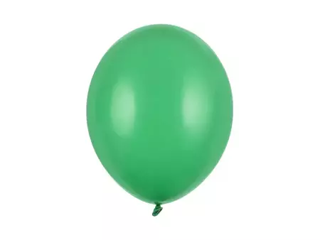 Balony lateksowe 30cm, szmaragdowa zieleń, 100 szt.