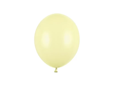 Balony lateskowe 23 cm - jasny żółty - 100 szt.