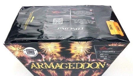 Bateria ARMAGEDDON - Piromax - 25 strz. 30mm