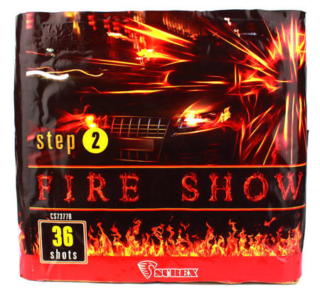 Bateria FIRE SHOW STEP 2, 36 strzałów,  38mm - Surex