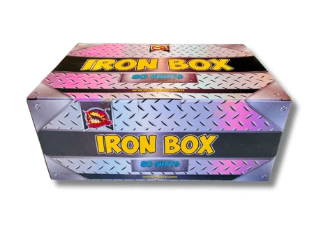 Bateria IRON BOX - 80 strzałów - 25 mm - CLE4202 - SRPYRO