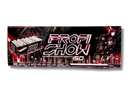 Bateria PROFI SHOW, 150 strzałów, 20/25/30mm - Klasek