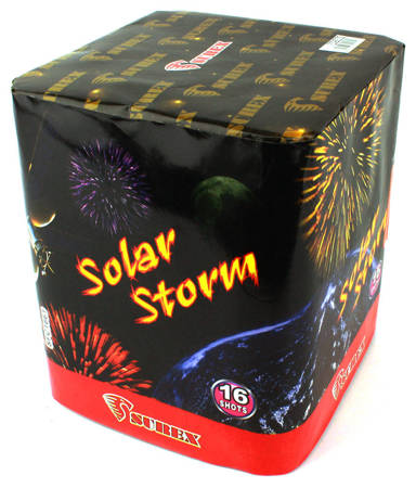 Bateria SOLAR STORM, 16 strzałów, 30mm - Surex