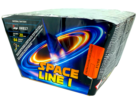 Bateria SPACE LINE I, 64 strzały, 20mm - Jorge