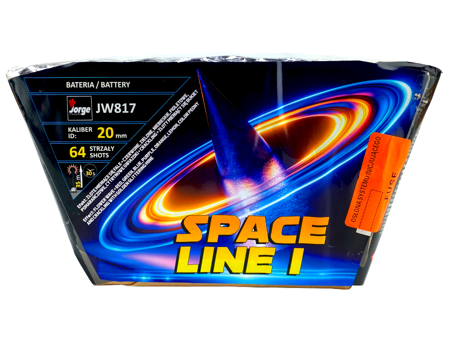 Bateria SPACE LINE I, 64 strzały, 20mm - Jorge