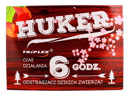 HUKER – Odstraszacz Dzikich Zwierząt - XP0001 - Triplex - 12 sztuk