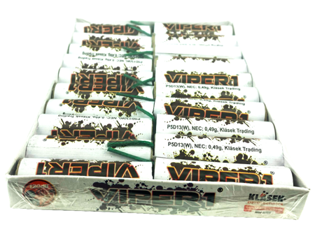 Petardy hukowe VIPER 1 WHITE, 20 sztuk - KLASEK