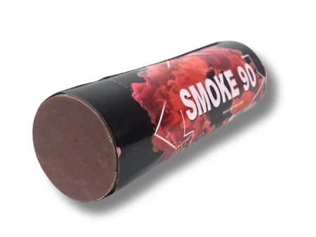 Świeca dymna Smoke 90 - Czerwona - CLE7037R - SRPYRO