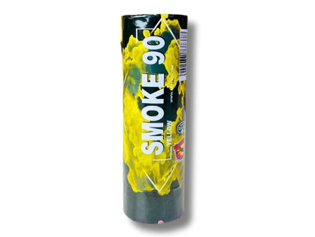 Świeca dymna Smoke 90, Żółta - SRPYRO