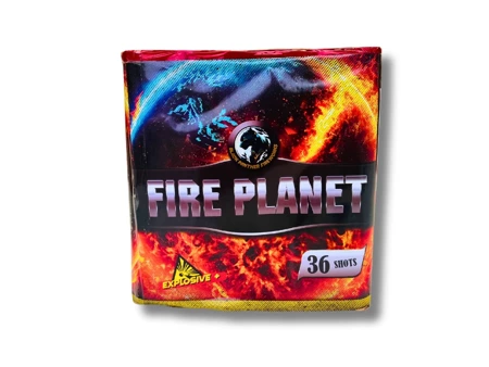 Wyrzutnia Fire Planet - 36 strzałów - 30 mm - 3630BL - SRPYRO